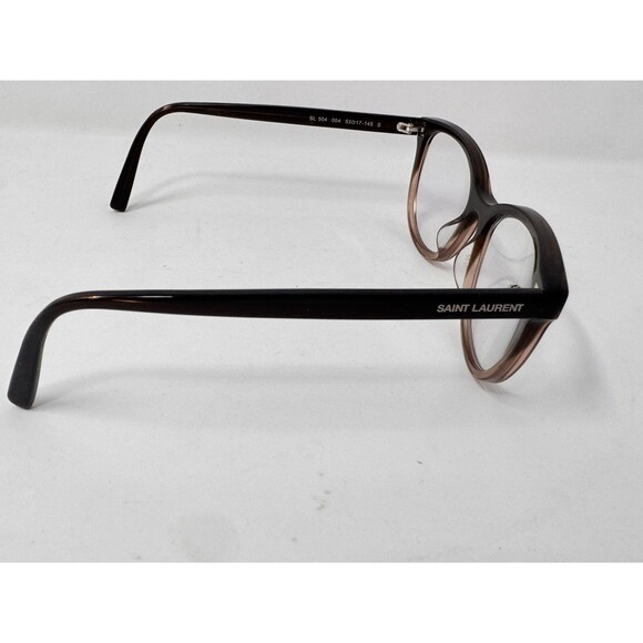 Saint Laurent SL504 004 Eyeglass Frames Only 53-17-145 Brown Fade Italy main image 4
